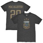 Explore alexis mac allister argentina national team 1863fc player retro tri-blend t-shirt – heather black – England World Cup Kits and Jerseys