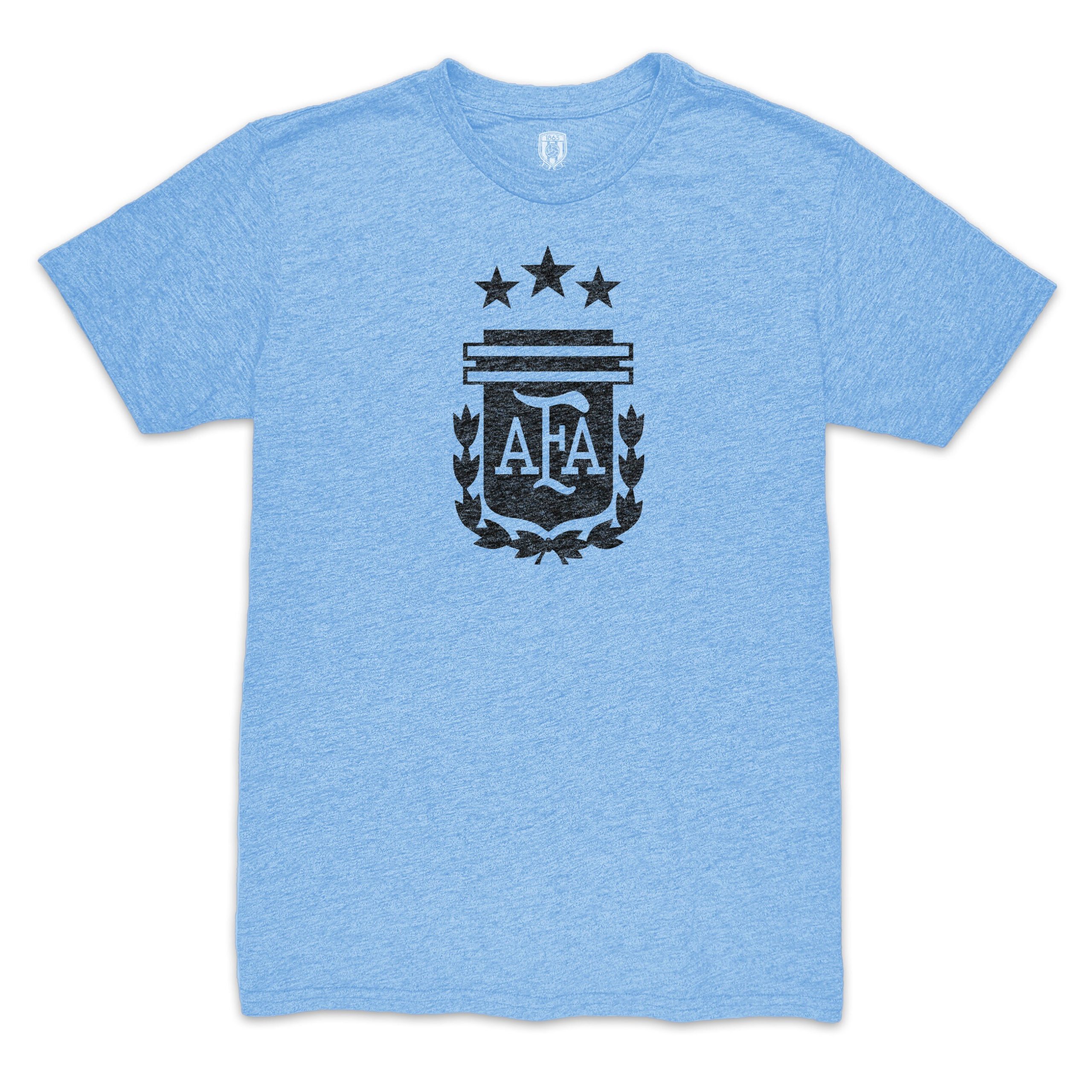 Explore alexis mac allister argentina national team 1863fc player retro tri-blend t-shirt – light blue – England World Cup Kits and Jerseys