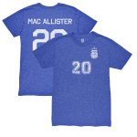 Explore alexis mac allister argentina national team 1863fc retro name amp number tri-blend t-shirt – blue – England World Cup Kits and Jerseys