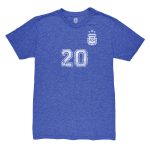 Explore alexis mac allister argentina national team 1863fc retro name amp number tri-blend t-shirt – blue – England World Cup Kits and Jerseys