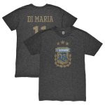 Explore angel di maria argentina national team 1863fc retro player tri-blend t-shirt – black – England World Cup Kits and Jerseys