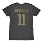 Explore angel di maria argentina national team 1863fc retro player tri-blend t-shirt – black – England World Cup Kits and Jerseys