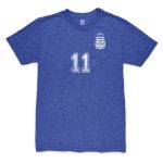 Explore angel di maria argentina national team 1863fc retro player tri-blend t-shirt – blue – England World Cup Kits and Jerseys