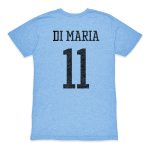 Explore angel di maria argentina national team 1863fc retro player tri-blend t-shirt – light blue – England World Cup Kits and Jerseys