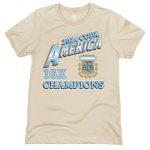Explore argentina national team 1863fc 16-time copa america champions t-shirt – cream – England World Cup Kits and Jerseys