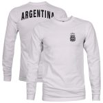 Explore argentina national team 1863fc back team arch long sleeve t-shirt – gray – England World Cup Kits and Jerseys
