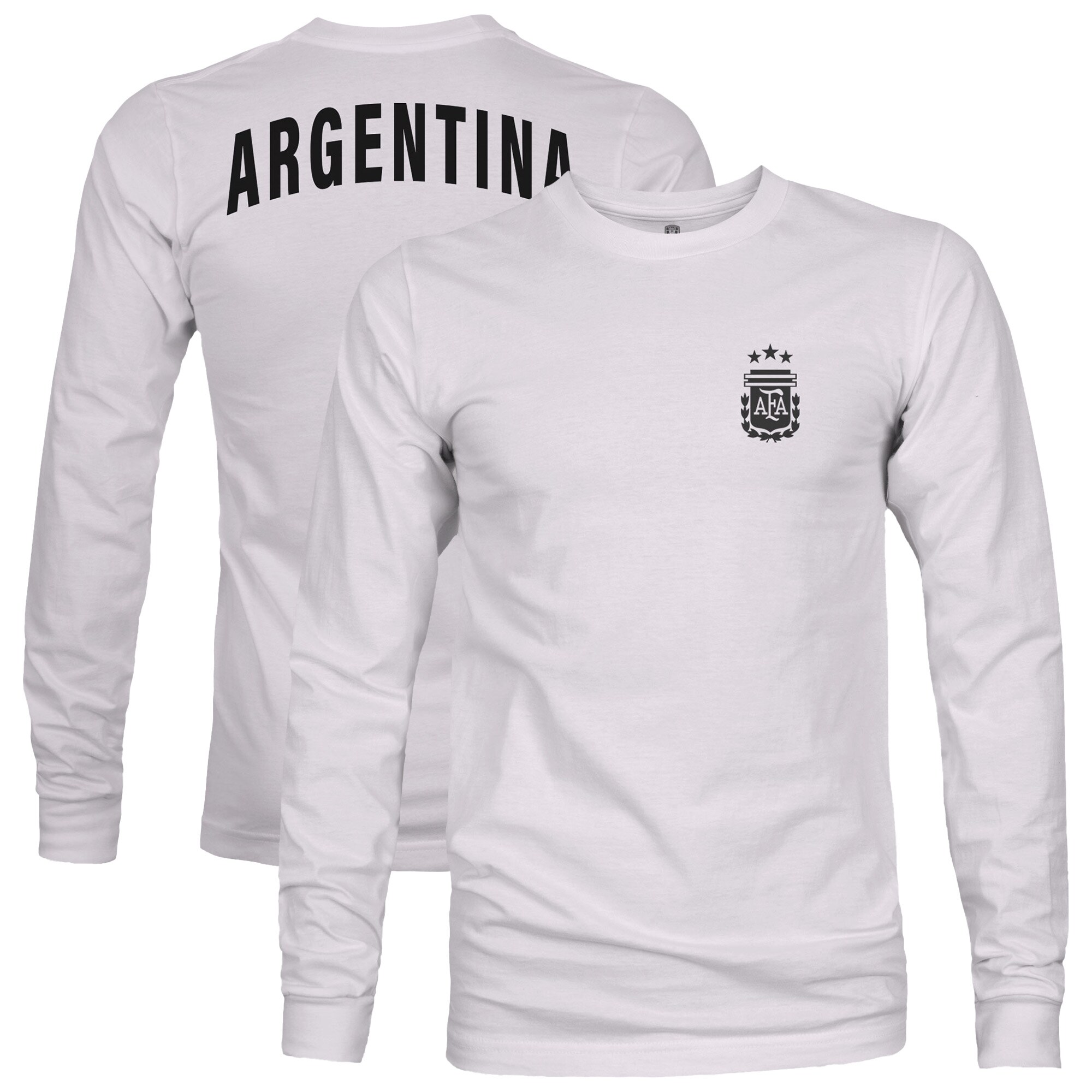Explore argentina national team 1863fc back team arch long sleeve t-shirt – gray – England World Cup Kits and Jerseys