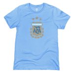 Explore argentina national team 1863fc badge t-shirt – light blue – England World Cup Kits and Jerseys