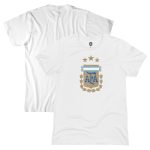 Explore argentina national team 1863fc badge t-shirt – white – England World Cup Kits and Jerseys