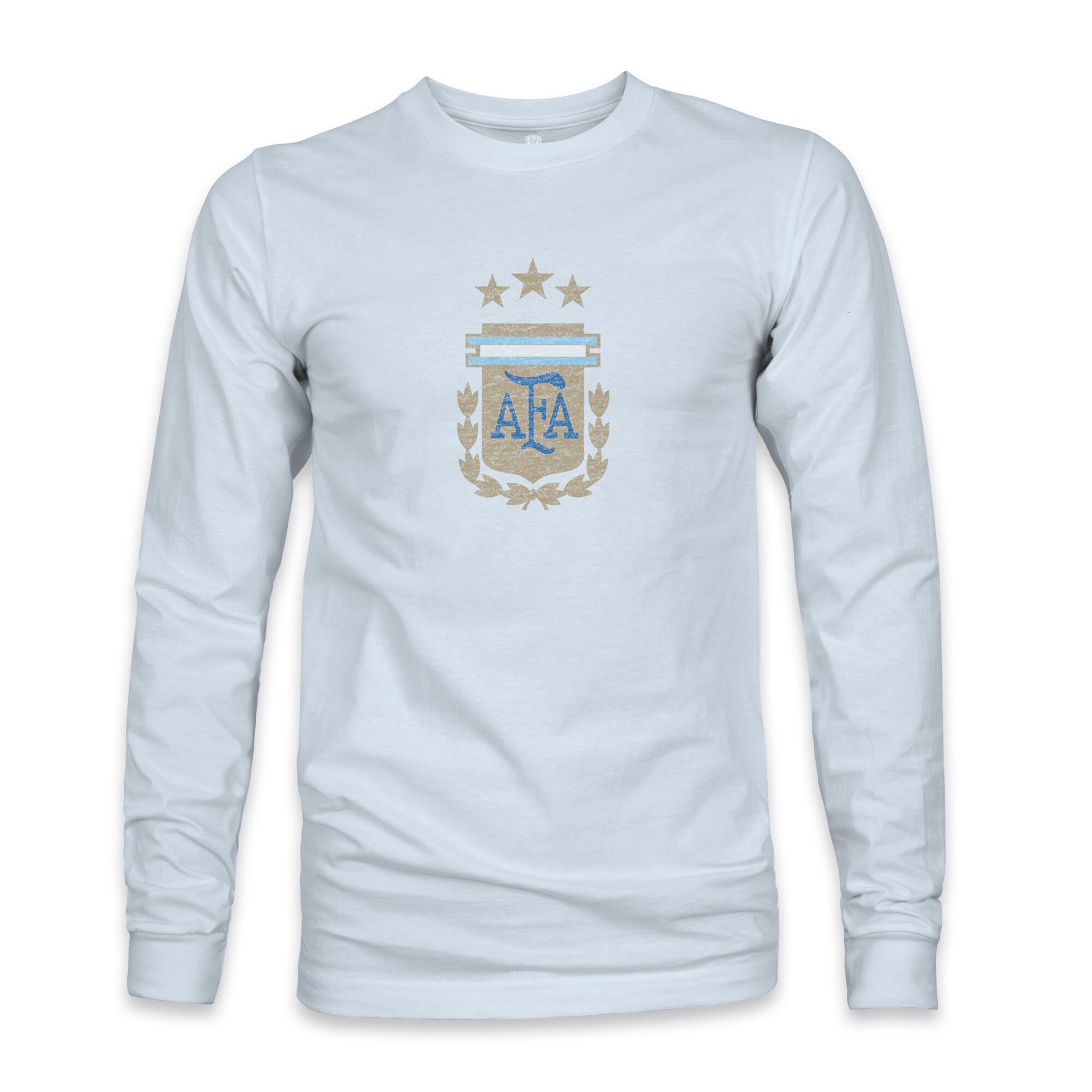 Explore argentina national team 1863fc color badge long sleeve t-shirt – light blue – England World Cup Kits and Jerseys