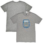 Explore argentina national team 1863fc retro badge tri-blend t-shirt – heather gray – England World Cup Kits and Jerseys