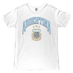 Explore argentina national team 1863fc retro wordmark t-shirt – white – England World Cup Kits and Jerseys