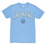 Explore argentina national team 1863fc retro wordmark tri-blend t-shirt – light blue – England World Cup Kits and Jerseys