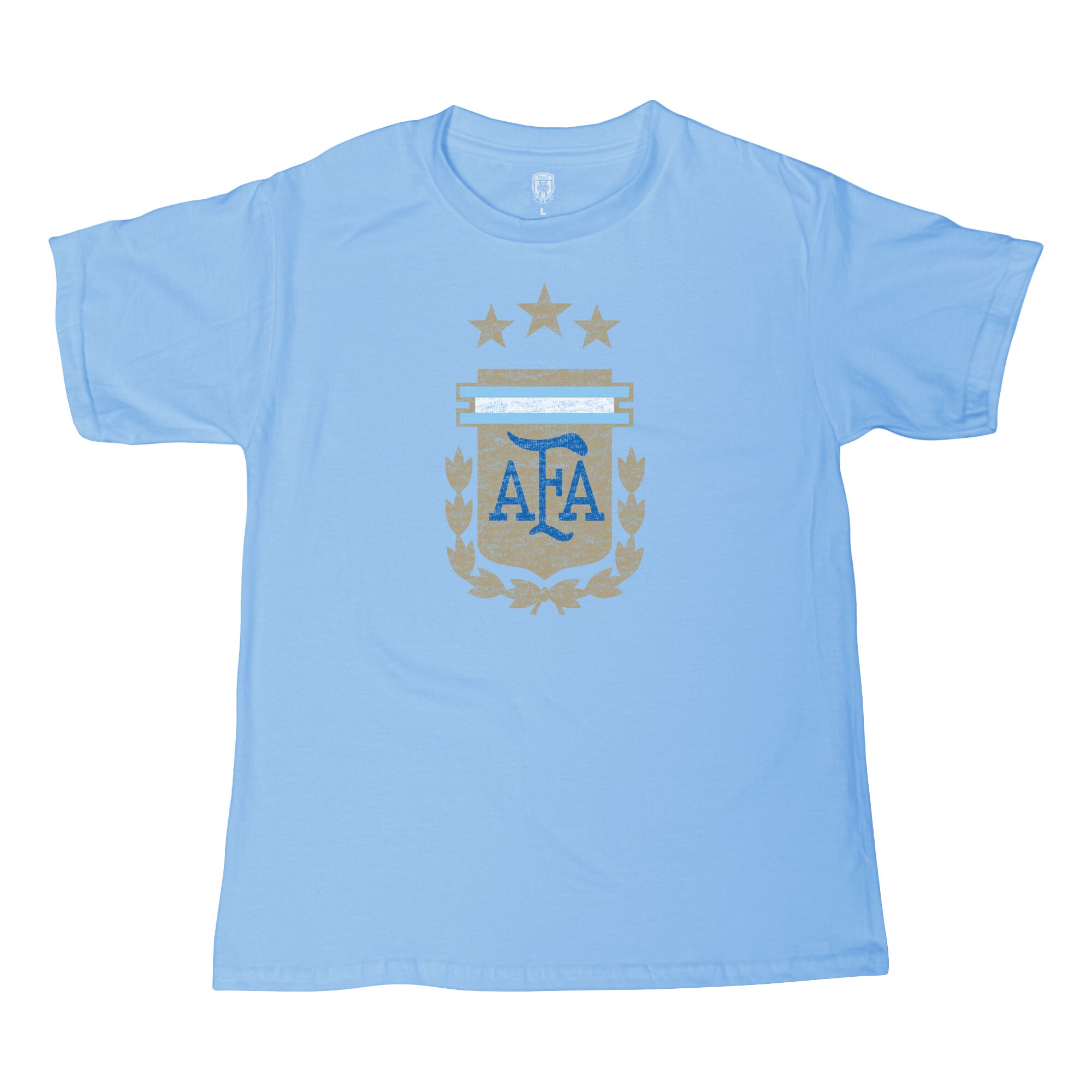 Explore argentina national team 1863fc youth badge t-shirt – light blue – England World Cup Kits and Jerseys
