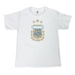 Explore argentina national team 1863fc youth badge t-shirt – white – England World Cup Kits and Jerseys