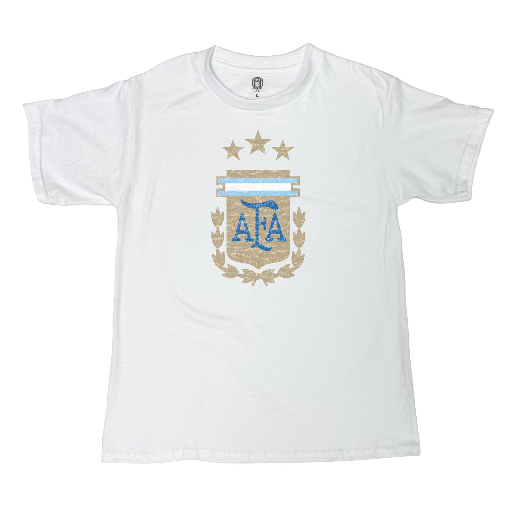 Explore argentina national team 1863fc youth badge t-shirt – white – England World Cup Kits and Jerseys