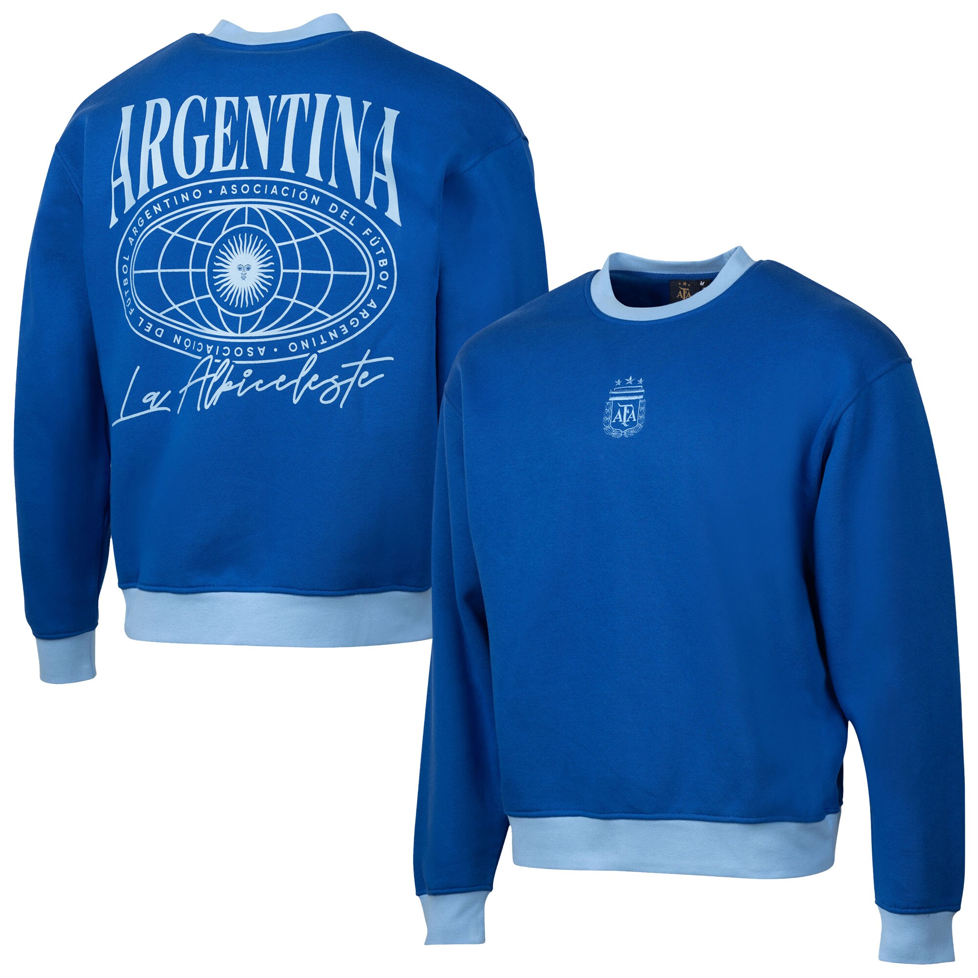 Explore argentina national team sport design sweden relaxed pullover sweatshirt – royal – England World Cup Kits and Jerseys