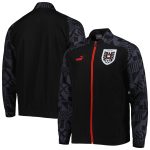 Explore austria national team puma pre-match raglan full-zip training jacket – black – England World Cup Kits and Jerseys