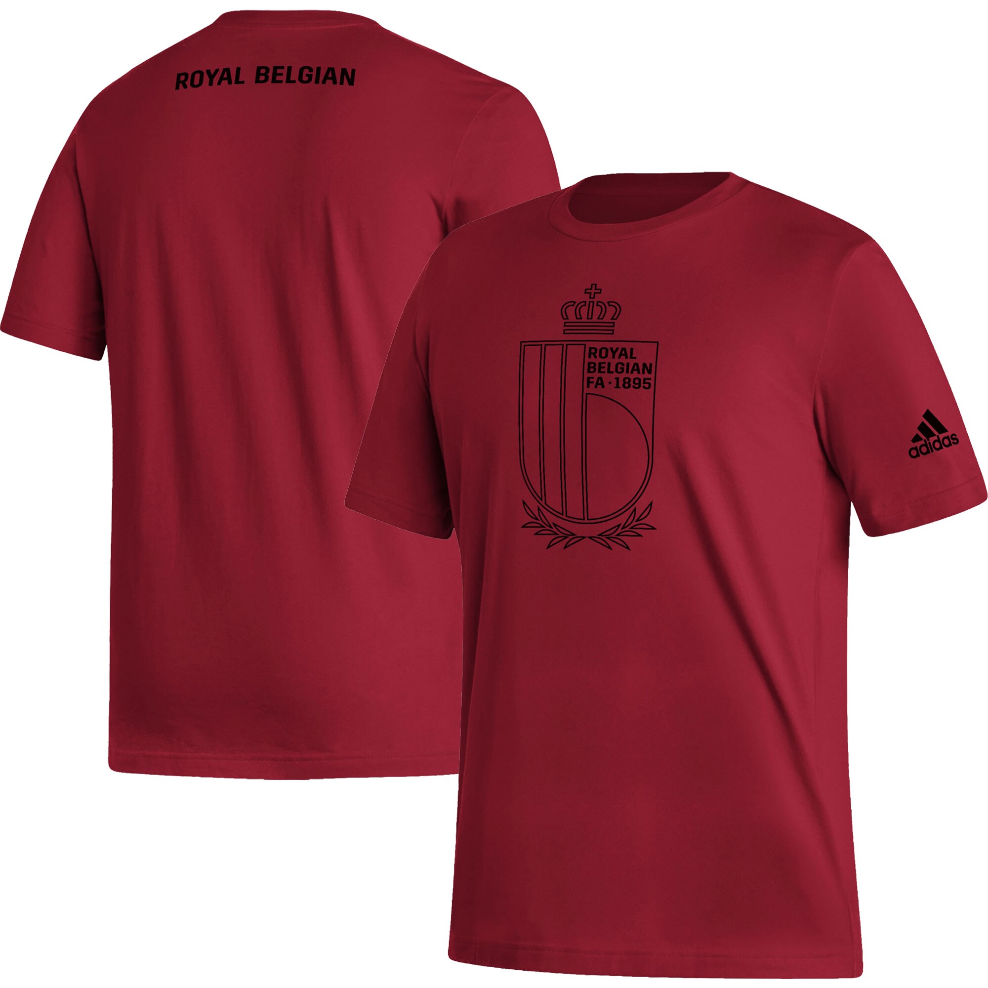 Explore belgium national team adidas outlined crest t-shirt – red – England World Cup Kits and Jerseys