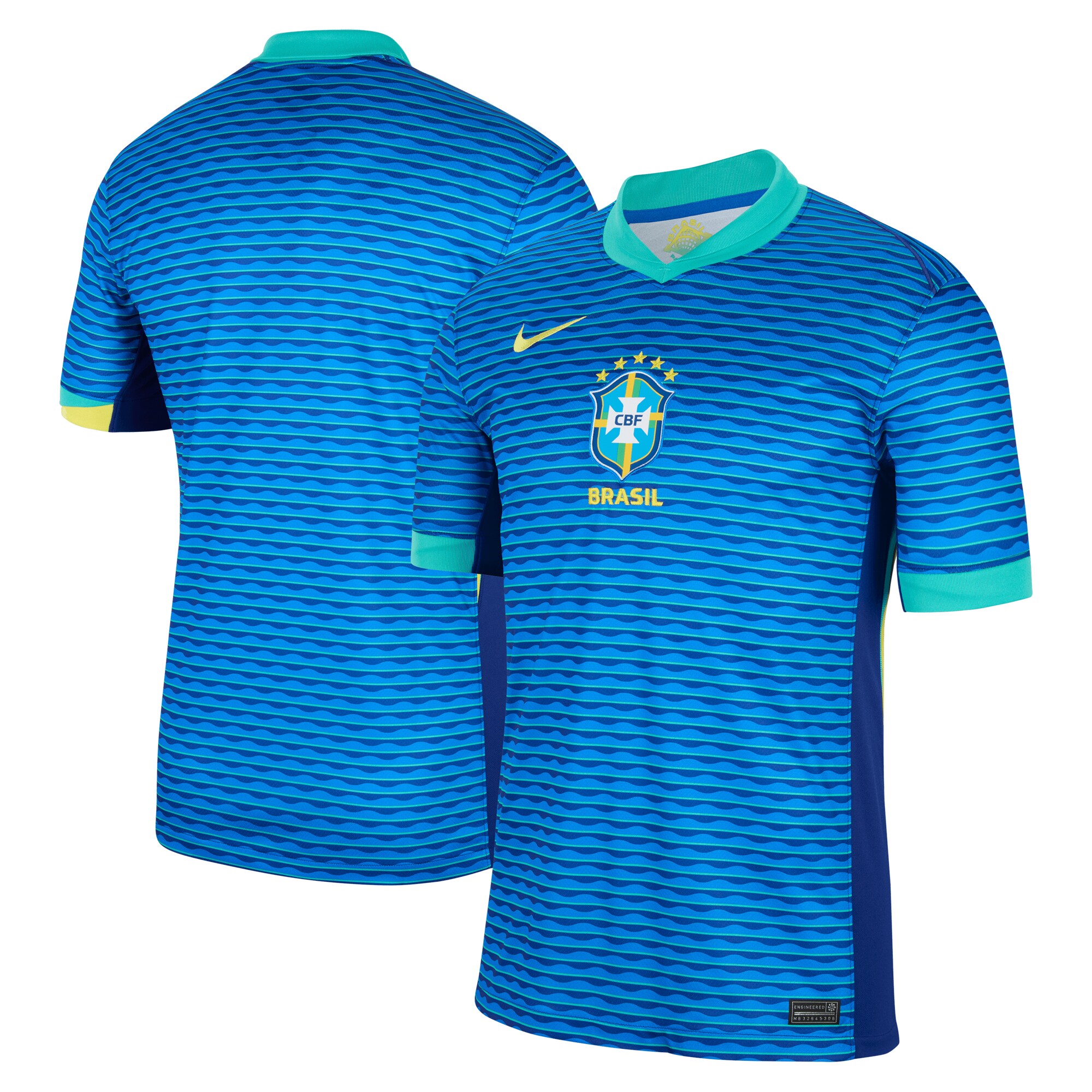 Explore brazil national team nike 2024 away stadium replica jersey – blue – England World Cup Kits and Jerseys