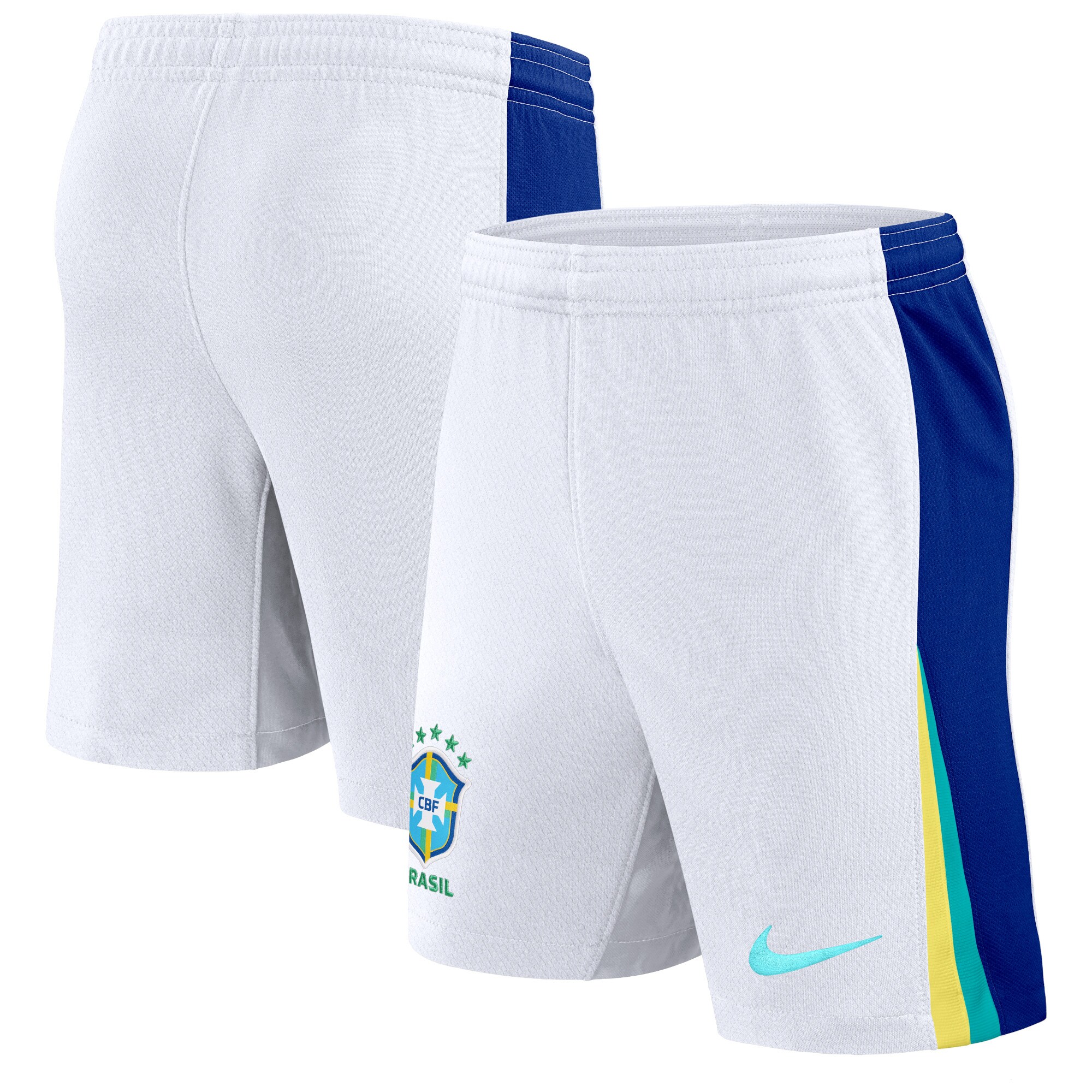 Explore brazil national team nike 2024 away stadium shorts – white – England World Cup Kits and Jerseys