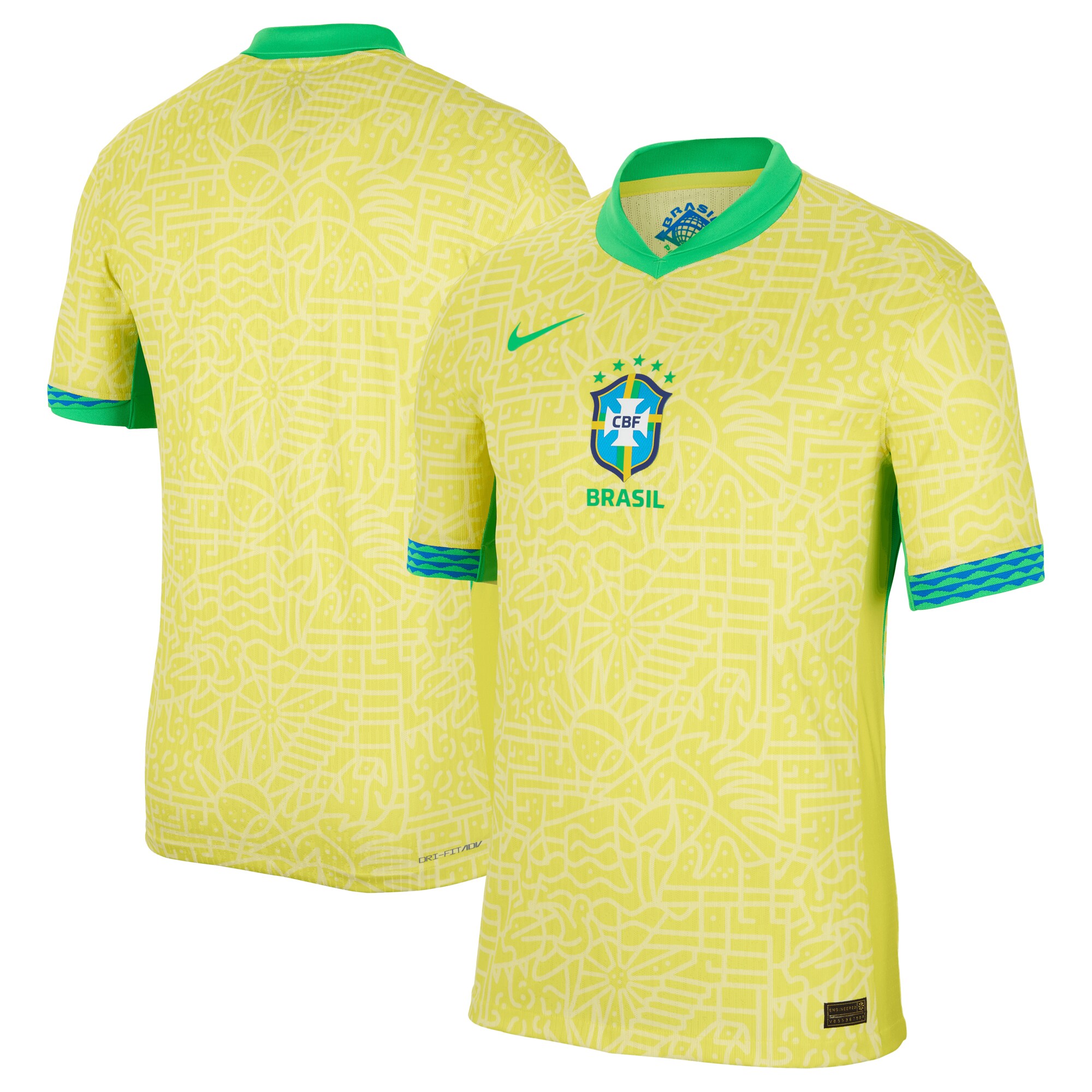 Explore brazil national team nike 2024 home match authentic jersey – yellow – England World Cup Kits and Jerseys