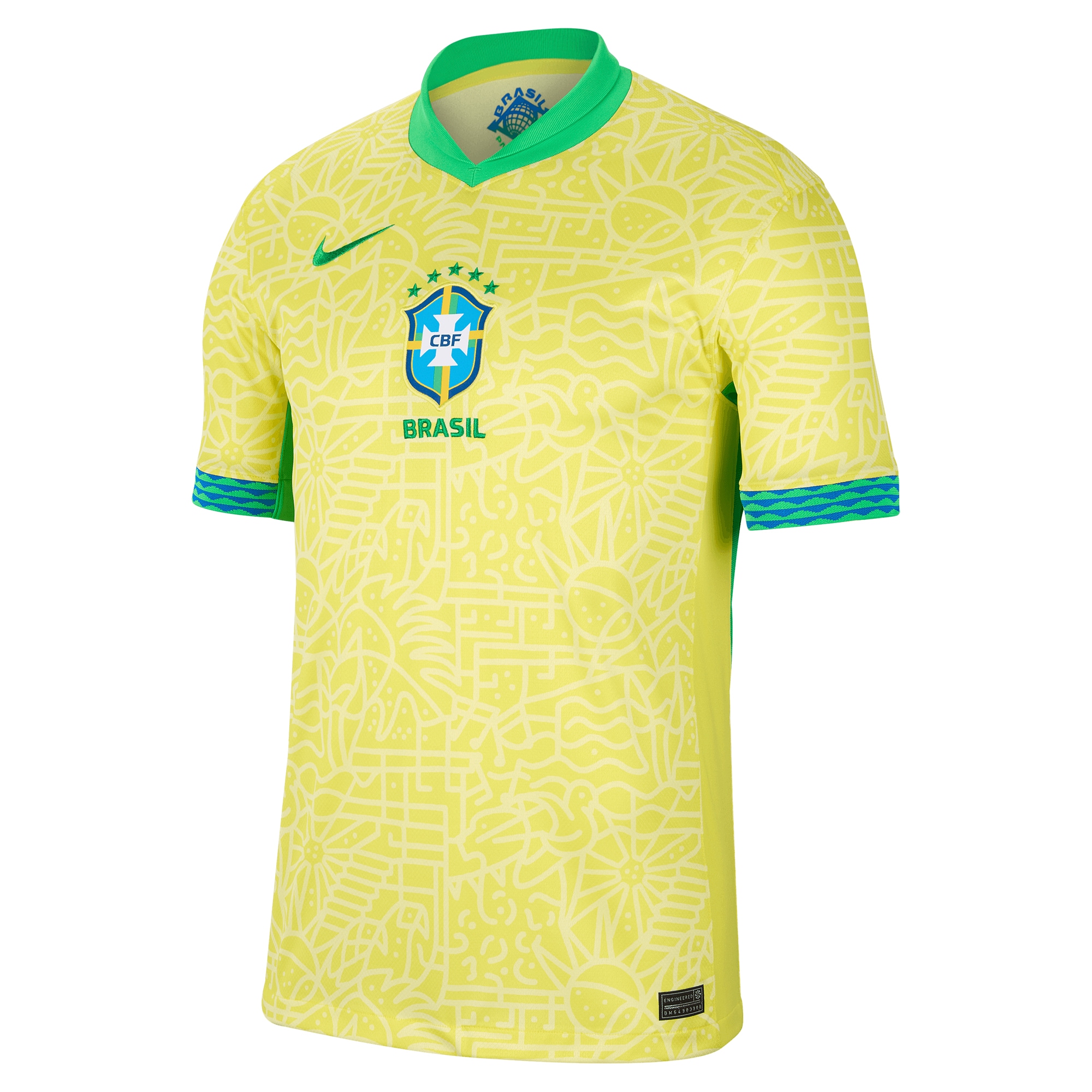 Explore brazil national team nike 2024 home stadium replica jersey – yellow – England World Cup Kits and Jerseys