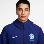 Explore brazil women8217s national team nike tech fleece full-zip hoodie – royal – England World Cup Kits and Jerseys