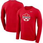 Explore canada soccer nike primary logo legend performance long sleeve t-shirt – red – England World Cup Kits and Jerseys
