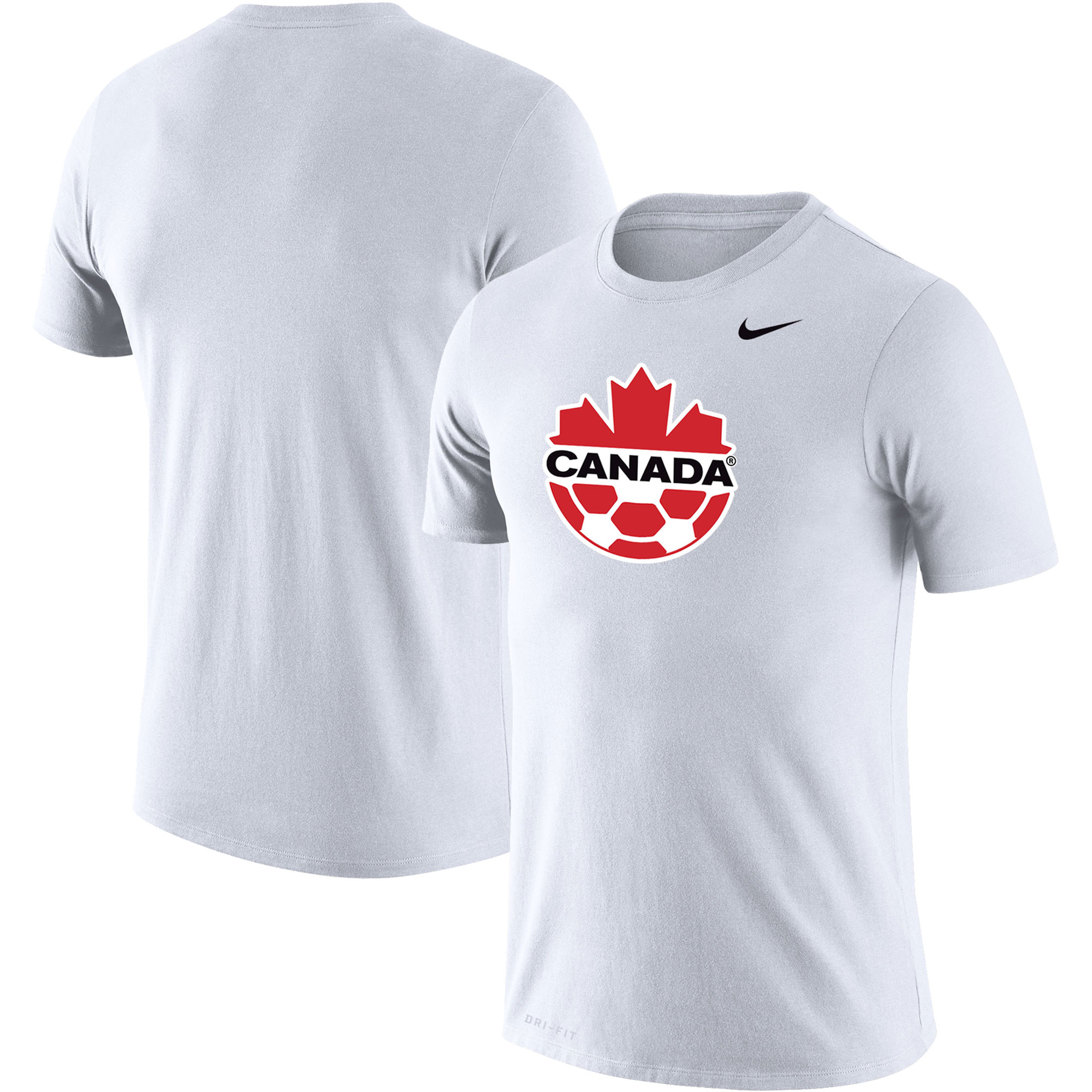 Explore canada soccer nike primary logo legend performance t-shirt – white – England World Cup Kits and Jerseys
