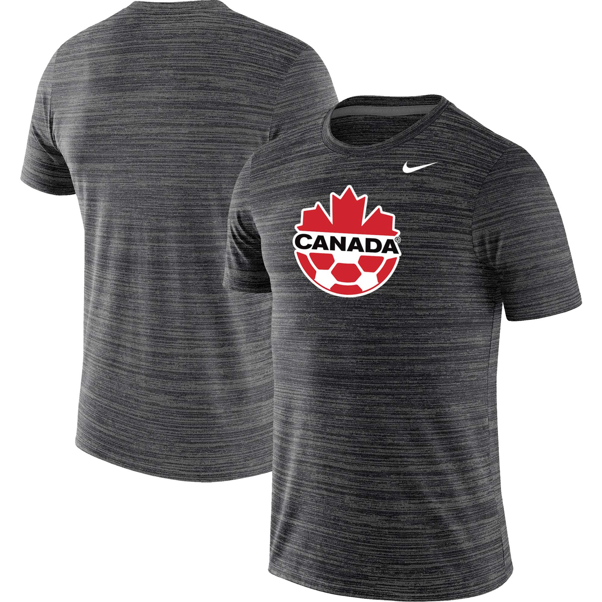 Explore canada soccer nike primary logo velocity legend performance t-shirt – black – England World Cup Kits and Jerseys