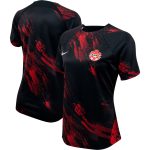 Explore canada women8217s national team nike women8217s 2023 pre-match training jersey – black – England World Cup Kits and Jerseys
