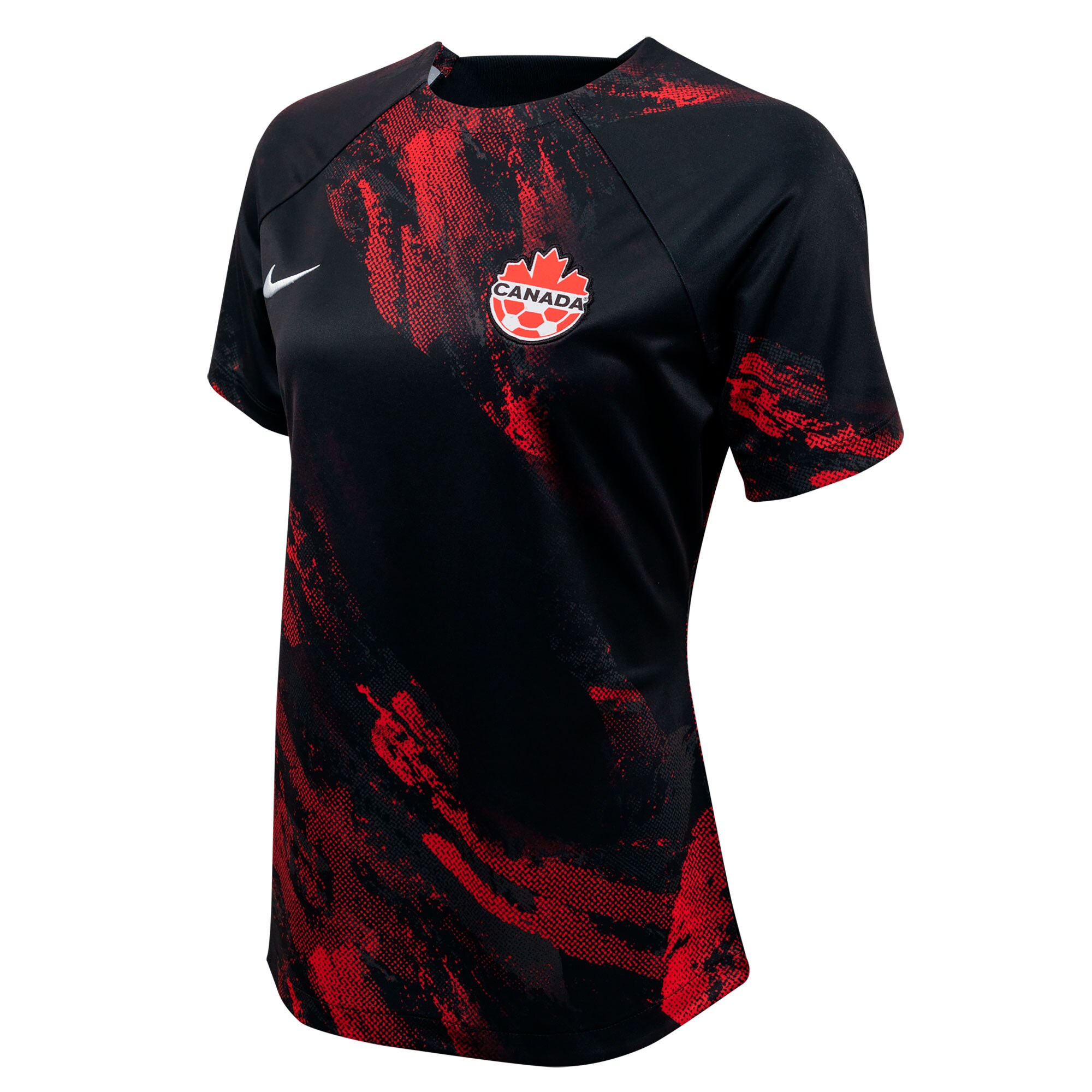 Explore canada women8217s national team nike women8217s 2023 pre-match training jersey – black – England World Cup Kits and Jerseys