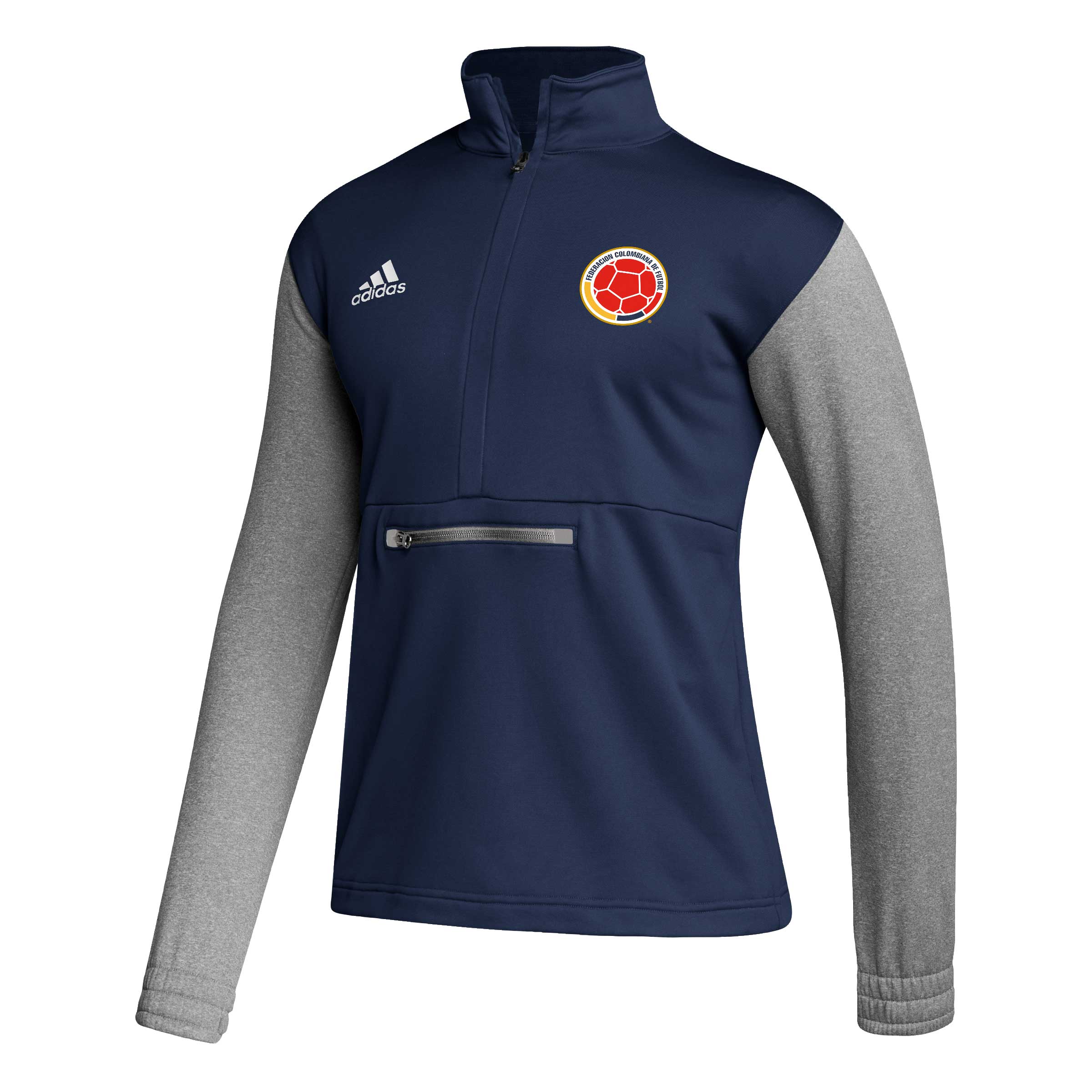 Explore colombia national team adidas crest long sleeve half-zip top – navy – England World Cup Kits and Jerseys