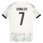 Explore cristiano ronaldo portugal national team puma 2025 away authentic jersey – white – England World Cup Kits and Jerseys