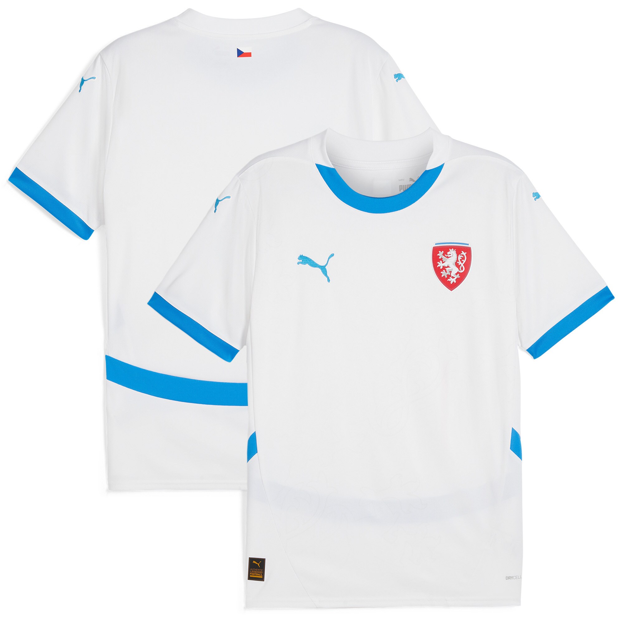 Explore czech republic national team puma 2024 away replica jersey – white – England World Cup Kits and Jerseys
