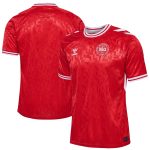 Explore denmark national team 2024 home replica jersey – red – England World Cup Kits and Jerseys
