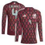 Explore edson alvarez mexico national team adidas 2024 home replica player long sleeve jersey – burgundy – England World Cup Kits and Jerseys