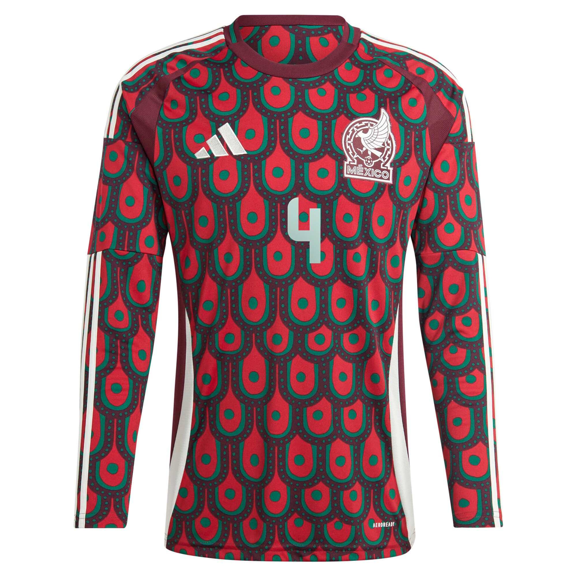 Explore edson alvarez mexico national team adidas 2024 home replica player long sleeve jersey – burgundy – England World Cup Kits and Jerseys