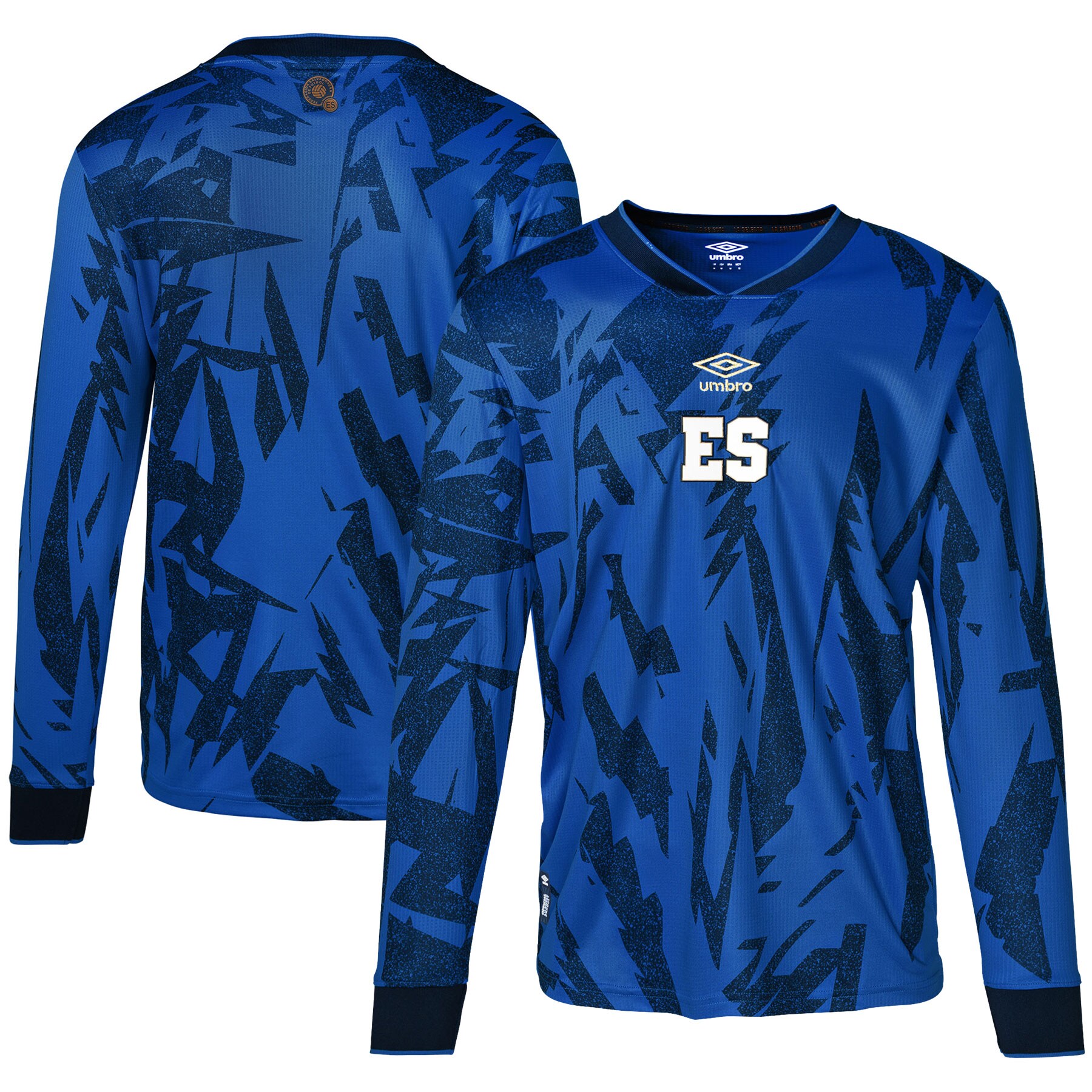 Explore el salvador national team umbro 2023 replica long sleeve jersey – blue – England World Cup Kits and Jerseys