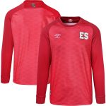 Explore el salvador national team umbro 2023 replica long sleeve jersey – red – England World Cup Kits and Jerseys