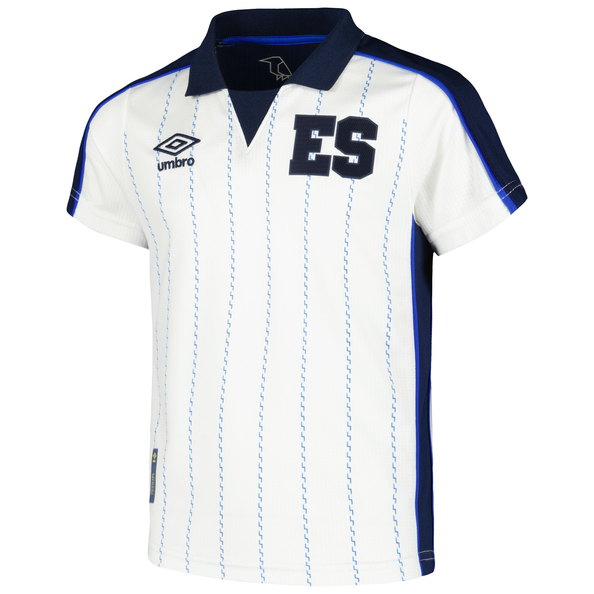 Explore el salvador national team umbro youth 2024 fourth replica jersey – white – England World Cup Kits and Jerseys