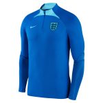 Explore england national team nike 2022 strike drill performance raglan quarter-zip long sleeve top – blue – England World Cup Kits and Jerseys
