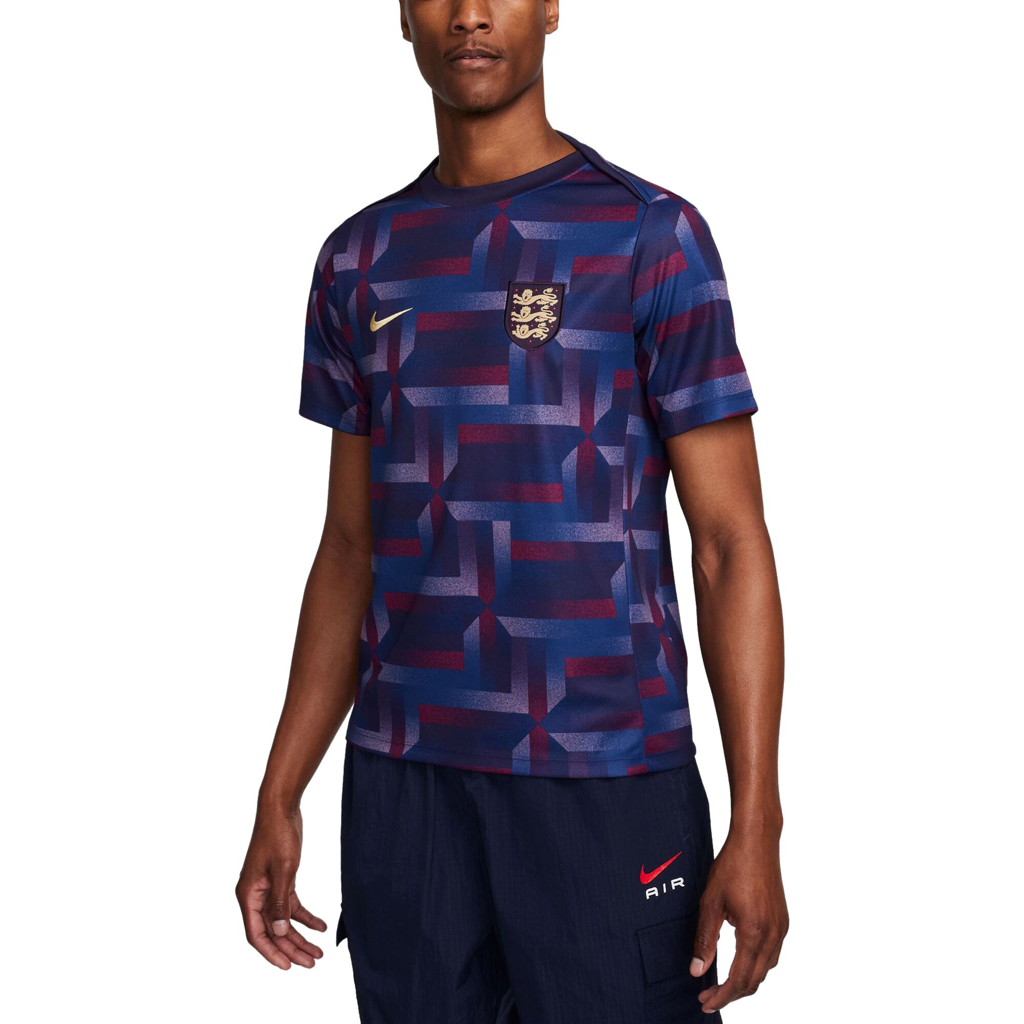 Explore england national team nike 2024 academy pro pre-match top purple – England World Cup Kits and Jerseys