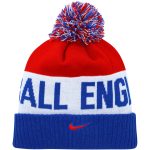 Explore england national team nike classic stripe cuffed knit hat with pom – bluered – England World Cup Kits and Jerseys