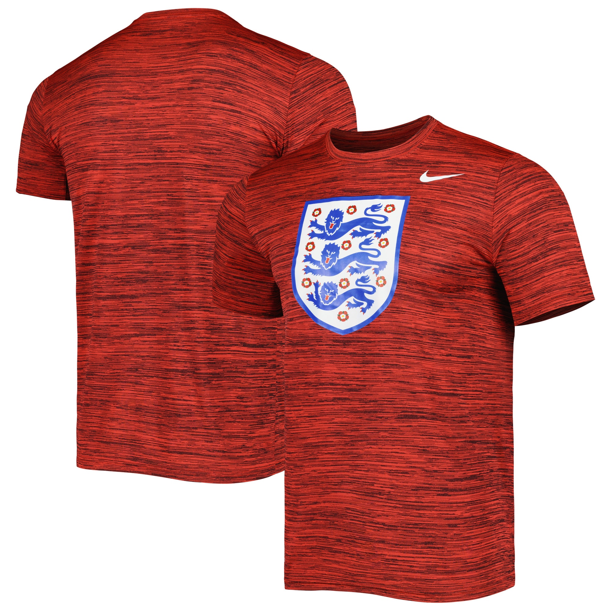 Explore england national team nike primary logo velocity legend performance t-shirt red – England World Cup Kits and Jerseys