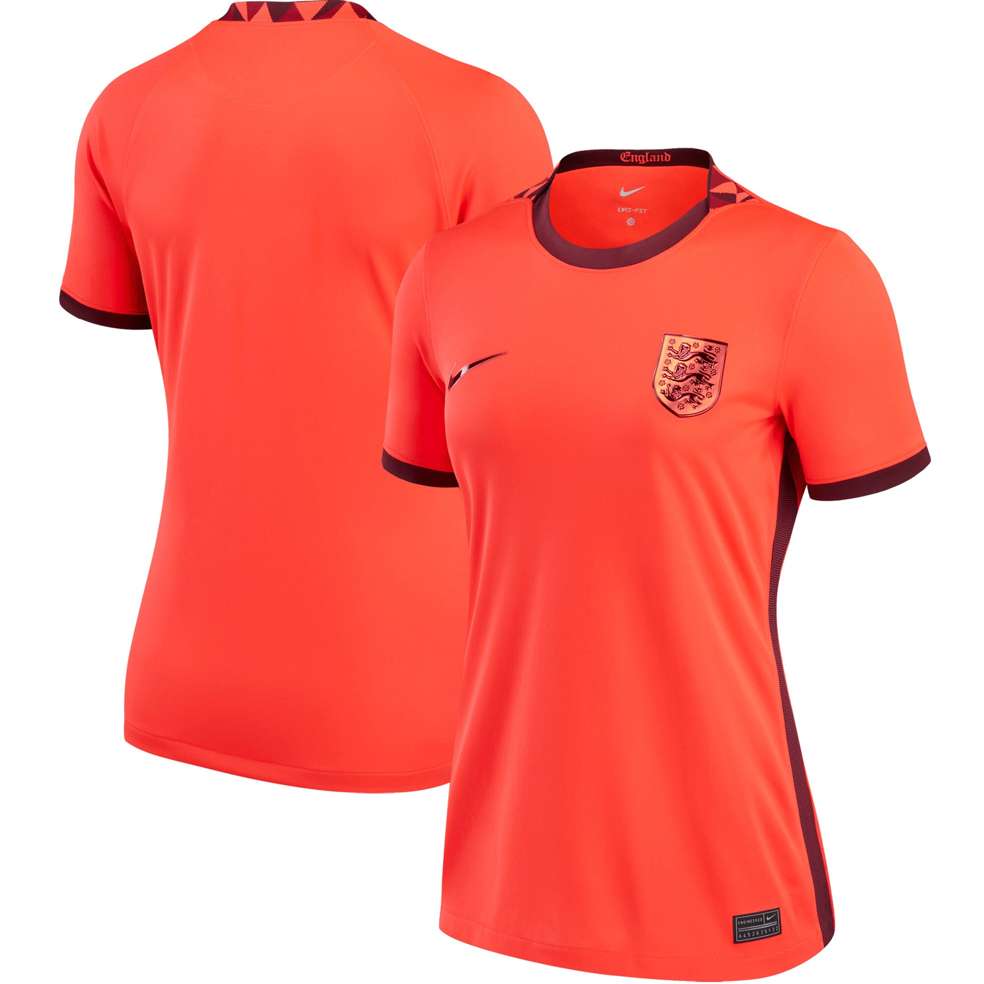 Explore england women8217s national team nike women8217s 202223 away replica blank jersey – red – England World Cup Kits and Jerseys