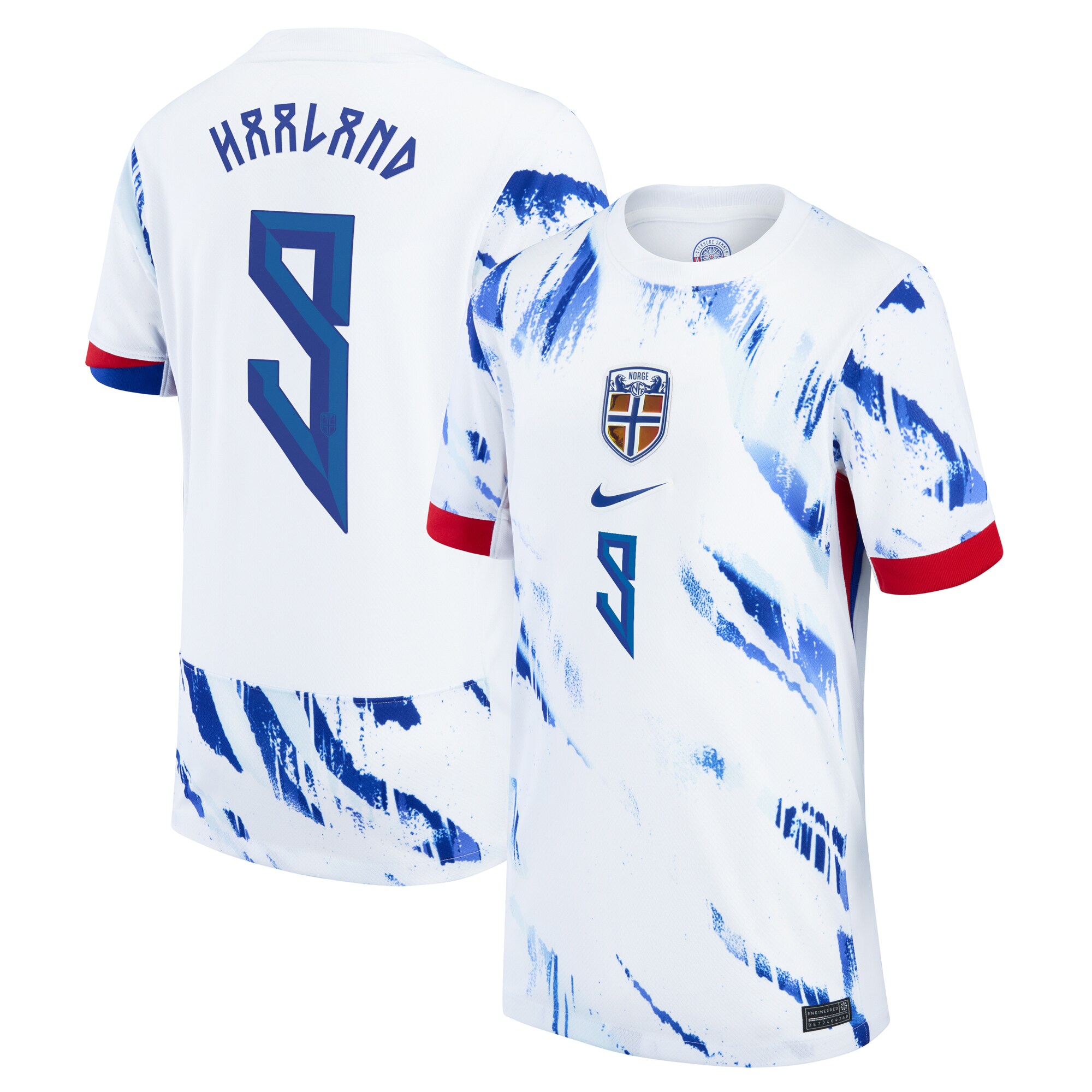 Explore erling haaland norway national team nike youth 2024 away replica jersey – white – England World Cup Kits and Jerseys