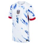 Explore erling haaland norway national team nike youth 2024 away replica jersey – white – England World Cup Kits and Jerseys