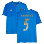 Explore fabio cannavaro italy national team autographed fanatics authentic 2022-23 blue home puma jersey – bas – England World Cup Kits and Jerseys